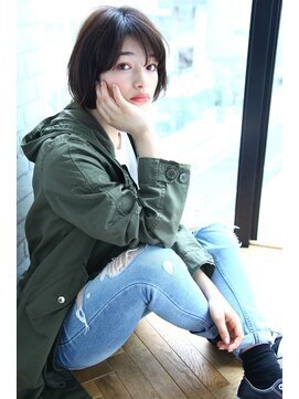 ニスル 町田店(NISURU) 似合わせカット/大人ガーリー/ダークアッシュ/着物/町田/町田駅