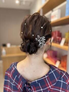 リル 新浜店(LiL) シニヨンアレンジ葭本4