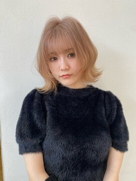 インク サカエ(inq sakae) ブリーチハイトーンベージュ