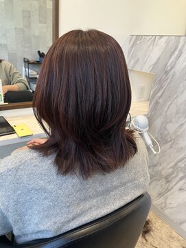 ヘアーデザイン シーベル(HAIR DESIGN SEA BELLE) ［TANIGUChI］#浜松 #ミディアムレイヤー #レイヤーカット