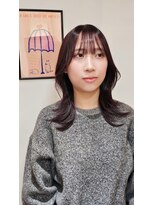 エミー(aimee) 韓国風×顔周りレイヤー