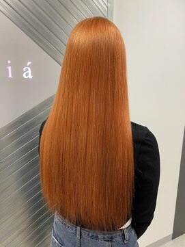 ジーナリア(Xena ria) 《衣織》オレンジ/ケアブリーチ/ハイトーン