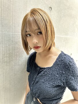 ロンドルーチェ 心斎橋(Lond luce) 大人ガーリー×似合わせカット【髪質改善／縮毛矯正】