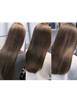 髪のうねり、広がりでお悩みの方必見！自然でナチュラルな仕上がりのストレートヘアが叶う♪