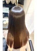 自然なツヤが出る仕上がり