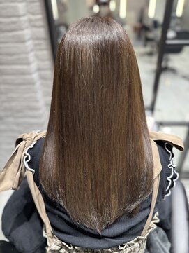 バレット 表参道(VALETTE) ケアカラーにABSOLUTE髪質改善