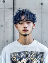 イル(iLe.)&nbsp;ブリーチ/スペインカール/スパイキーショート/ブルーブラック