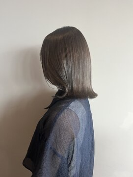 ヘアーエスクールシーユー 枚方T-SITE店(hair S.COEUR×Cu) 大人の透明感カラー/大阪枚方美容室