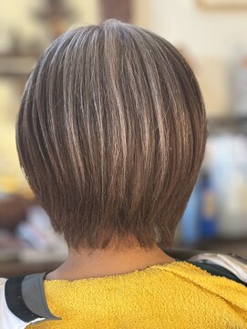 ヘアクリニックサロン アゲート(Hair Clinic Salon Agate) 白髪ぼかし