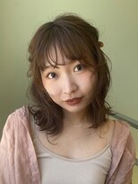 ロベック フジガオカ(LOBEC fujigaoka) ミディアムパーマ風巻き