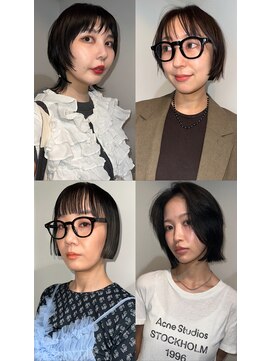 ヌウ(nuu) 〈生平〉ボブ/ナチュラル/髪質改善/透明感カラー/レイヤー