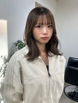 クレム 博多駅店(ChLem)&nbsp;ミディアムレイヤー ミディアム　髪質改善　カラー　福岡美容室