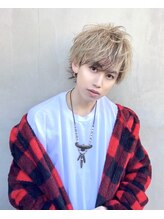 アグ ヘアー ネスト 茨木店(Agu hair nest) 神田龍 (ショート)