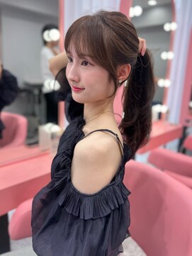 ボタン シブヤ(VOTAN SHIBUYA) 結んで可愛い顔周り♪♪