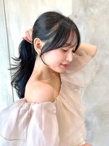プラチナ(PLATINA) ☆20代30代40代◎結んだときもかわいい小顔前髪顔まわりレイヤー