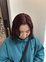 レゴリスヘアークリエイティブブランド(Regolith hair creative brand)&nbsp;レッドカラー/暖色カラー/ブリーチなしダブルカラー