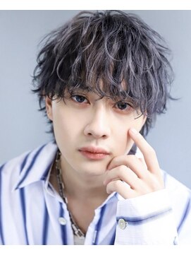 アストラ(ASTRA) MEN’S HAIR/波巻きツイストスパイラル/リバースセンターパート