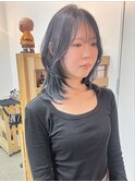 フェイスレイヤーブルーブラック