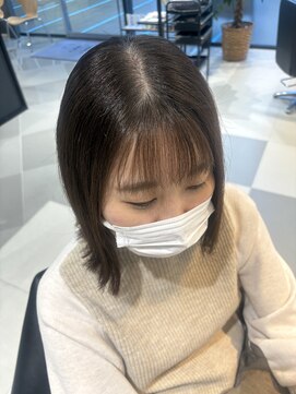 イワイナゴヤ(i i -IWAI NAGOYA-) 前髪割れの悩みを解決◎クロスパーマ