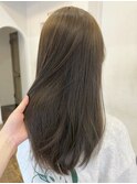 20代30代透明感ロング◎ブリーチなしショコラベージュ