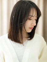 カバーヘア ブリス 北浦和(COVER HAIR bliss)&nbsp;逆アンブレラカラー顔周りカットハッシュレイヤーX北浦和30代