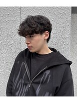 ゼットサロン(Z SALON) 大きめカールのランダムパーマ↑↓