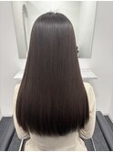 髪質改善で叶う艶ストレートロング