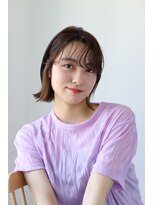 エクリ シセイドウ 麻布十番店(equri×SHISEIDO)&nbsp;【麻布十番】大人可愛い外ハネボブ