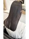 ヘアー ドルチェ(hair Dolce)の写真/髪のダメージを最小限に抑えた髪にも優しい薬剤を使用した縮毛矯正で自然なストレートヘアに♪