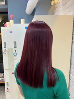 アトレ アネックス(attrait ANNEX)&nbsp;ロングピンクヘア × カット・カラー・トリートメントで透明感