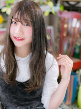 カバーヘア ブリス 戸田公園西口店(COVER HAIR bliss) *bliss戸田公園*シースルーバング小顔ナチュラルストレートa