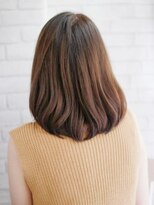ヘアメイク ナル(hair make nalu) ショートバングミディー