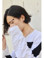 メンズヘアースパイス 駅前(Men's hair SPICE)&nbsp;ボブ×パーマ×メガネ