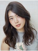 AVEDAカラー/暗髪☆ゆるっとウェーブ［新宿東口］