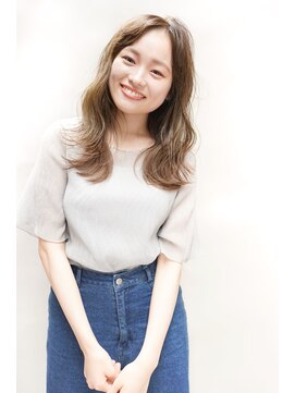 レスピア 銀座(Respia) 透けカラー×アレンジ自在オシャレ前髪【銀座】30代40代