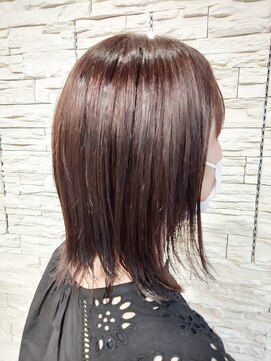 ラカレテラ(la carretera) ツヤ髪ミディアム