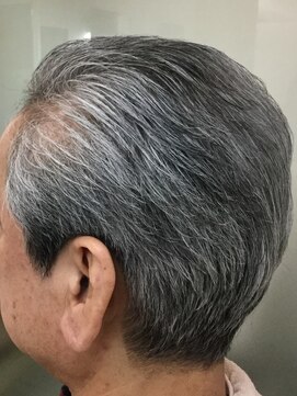 ネクサス 田町店 耳出しスッキリオールバックスタイル<田町>[理容室]