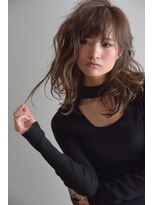 ミエル ヘア 新宿(miel hair)&nbsp;〈mielhair新宿〉無造作ウェーブミディ