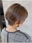 大人のショートボブ