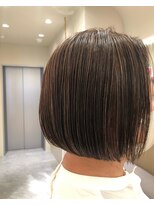 ウインナーヴィジョン 栄 久屋大通店(WINNER VISION)&nbsp;ボブ×お白髪ぼかしハイライト