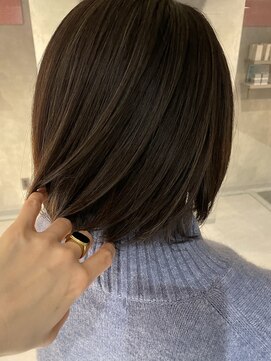 アイディール(:ideal) 白髪を目立たなくする極細、シークレットハイライトで白髪ぼかし