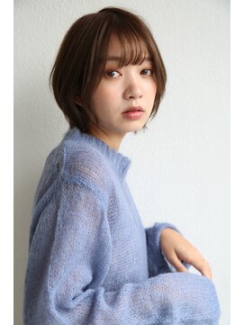 ネオリーブリノア 北千住東口店(Neolive Linoa) ダークブラウン×ショートボブ[北千住/ヘルシースタイル/束感】