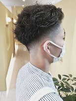 トローノ 栄(TRONO)&nbsp;【TRONO　岩田】ツーブロックスキンフェードパーマ