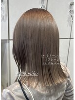 ヴァネッサ VANESSA&nbsp;ミルクティーグレージュカラーダブルカラーケアブリーチ×MIHO