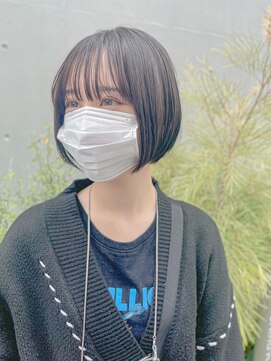 ブランロール 中目黒店(Blanl'or) 大人ガーリー/ダークアッシュ/似合わせカット/レイヤーカット