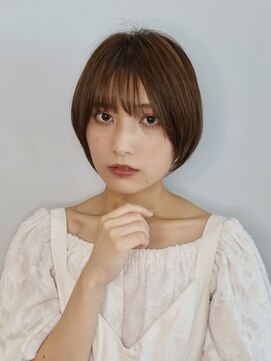 クロト(Clotho) ショートカット/髪質改善縮毛矯正白髪ぼかしレイヤーカラーボブ