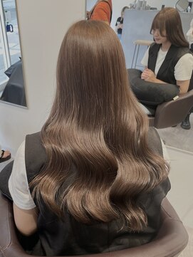 シー(SEA) no bleach 透明感ベージュブラウン♪