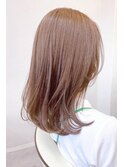 柔らかストレートロング