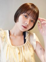 ニコ トウキョウ ヨコハマ(nico)&nbsp;切りっぱなしボブ/レディース/ミニボブ/ミディアム