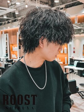 ルースト 渋谷店(ROOST) マッシュウルフ/ツイストスパイラル